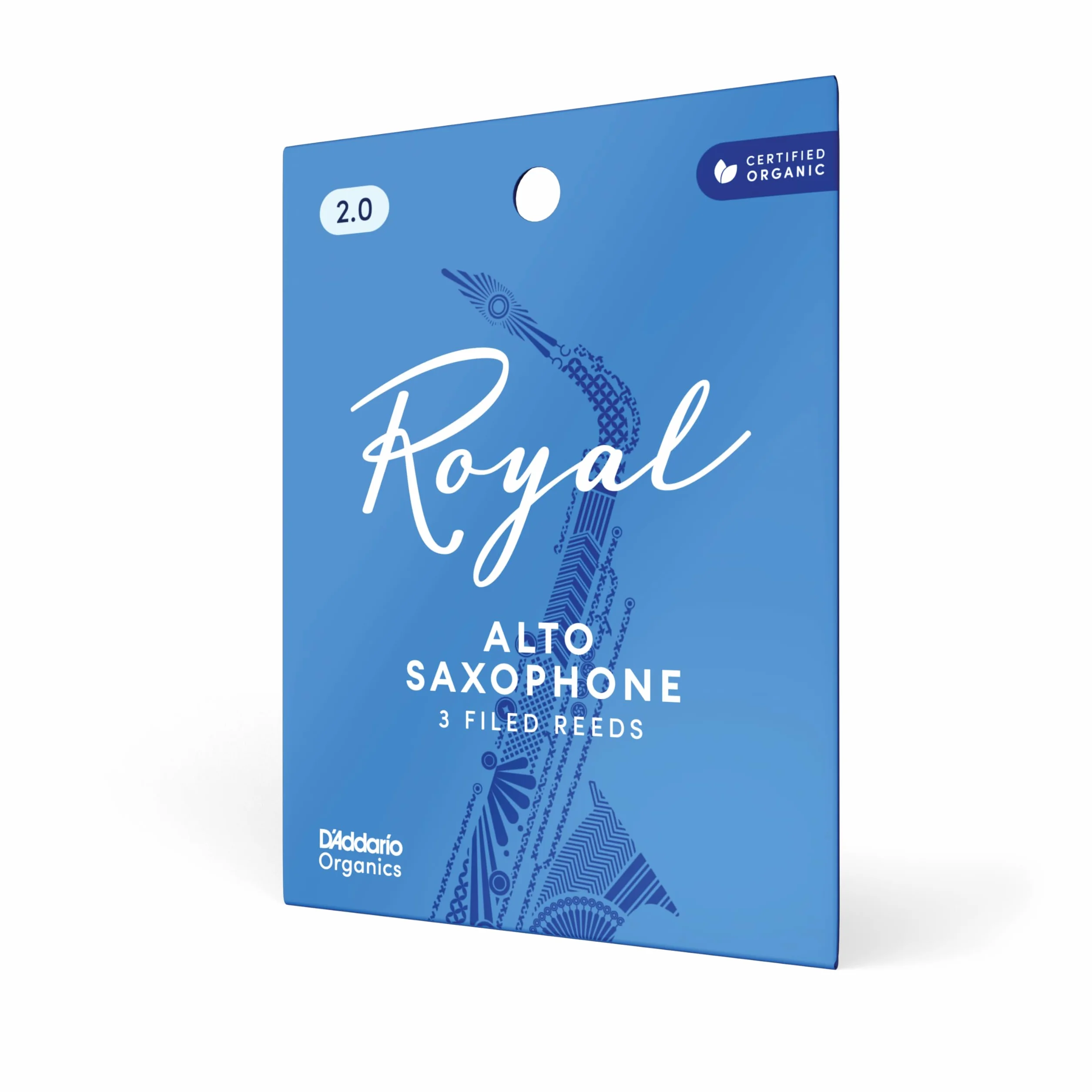 Rico RJB0320 Royal 2.0 Stroiki do saksofonu altowego (3 sztuki)