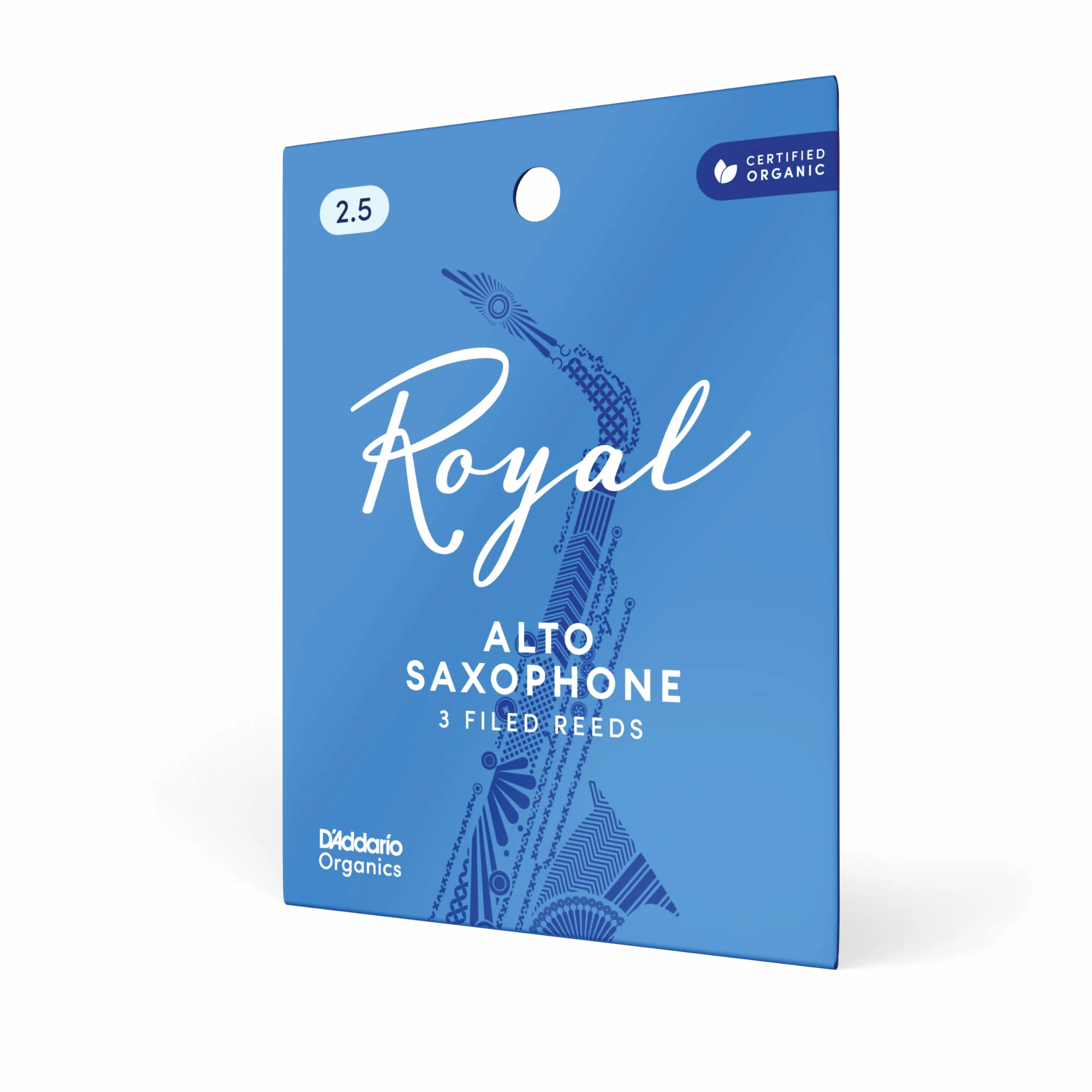 Rico RJB0325 Royal 2.5 Stroiki do saksofonu altowego (3 sztuki)