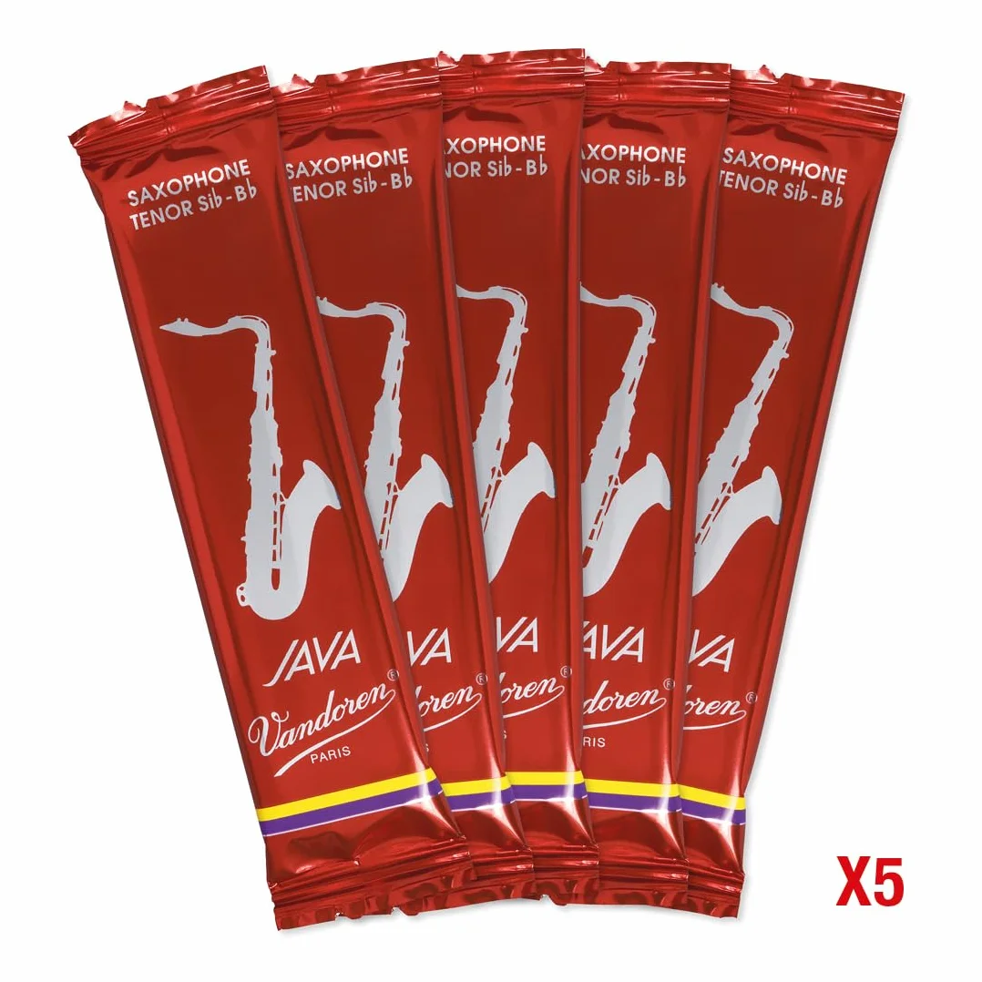 Stroik Vandoren do saksofonu tenorowego Java Filed Red Gauge: 2 1/2